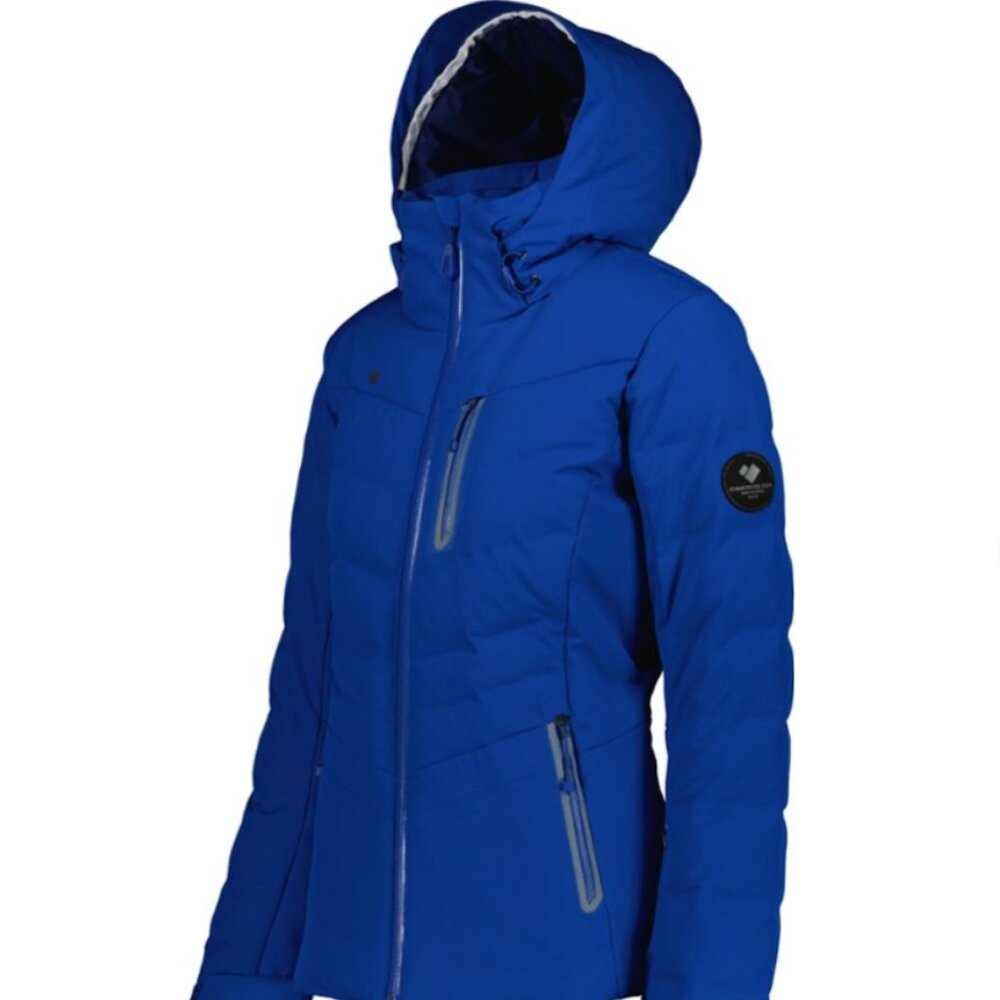 Obermeyer Sz 18 Cosima Down Ski Jacket Stellar/Royal Blue MSRP $329 - Picture 3 of 14